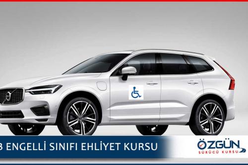 Turgutlu Ehliyet Kursu B Engelli
